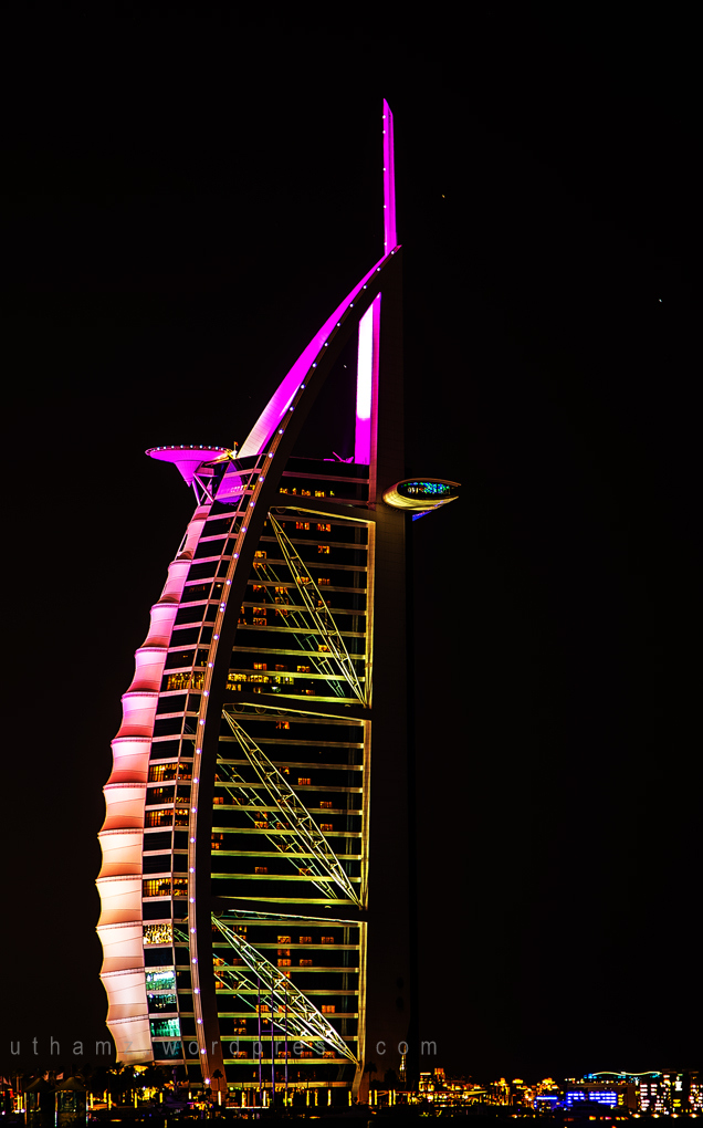 Burj Al Arab @ night